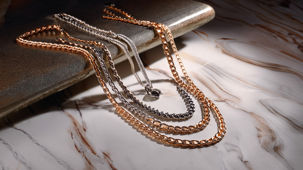 Pendant chain materials